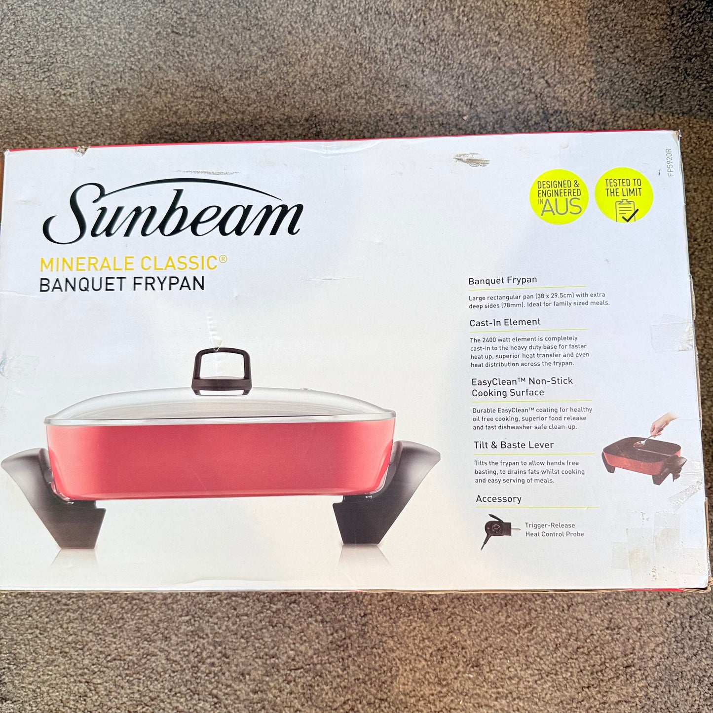 Sunbeam Minerale Classic Banquet Frypan