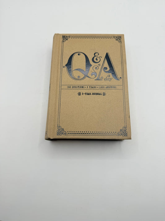 Q&a a day: 5-year journal by potter style - journals printed media