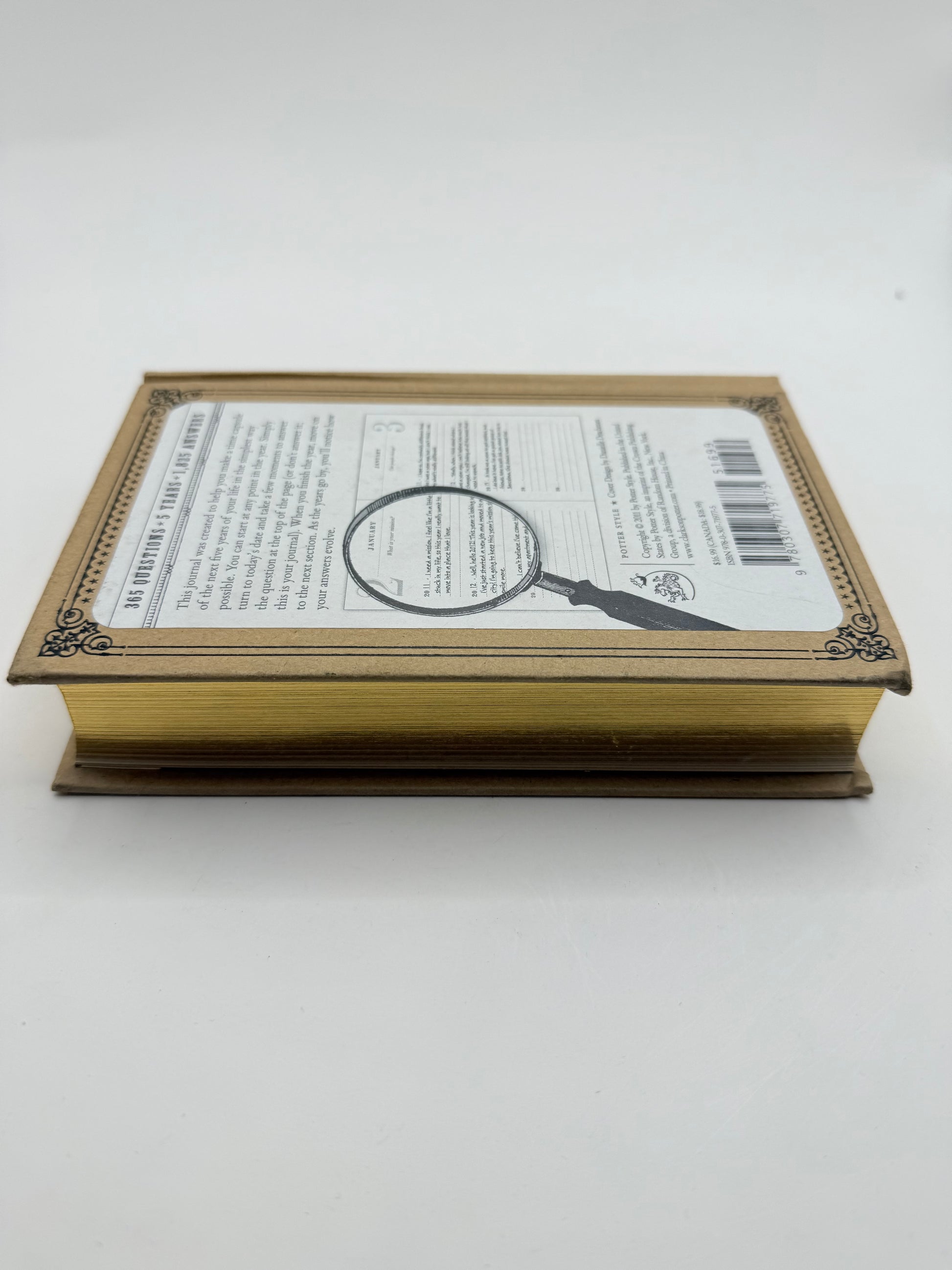 Q&a a day: 5-year journal by potter style - journals printed media