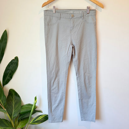 The Jeggings Mid Rise Size 8 Khaki Skinny Pants