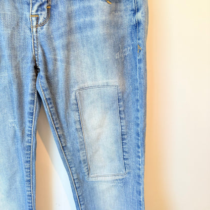 Zara Premium Wash Size 6 Light Wash Denim Jeans