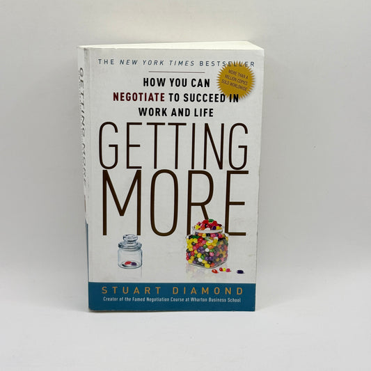 Getting More by Stuart Diamond