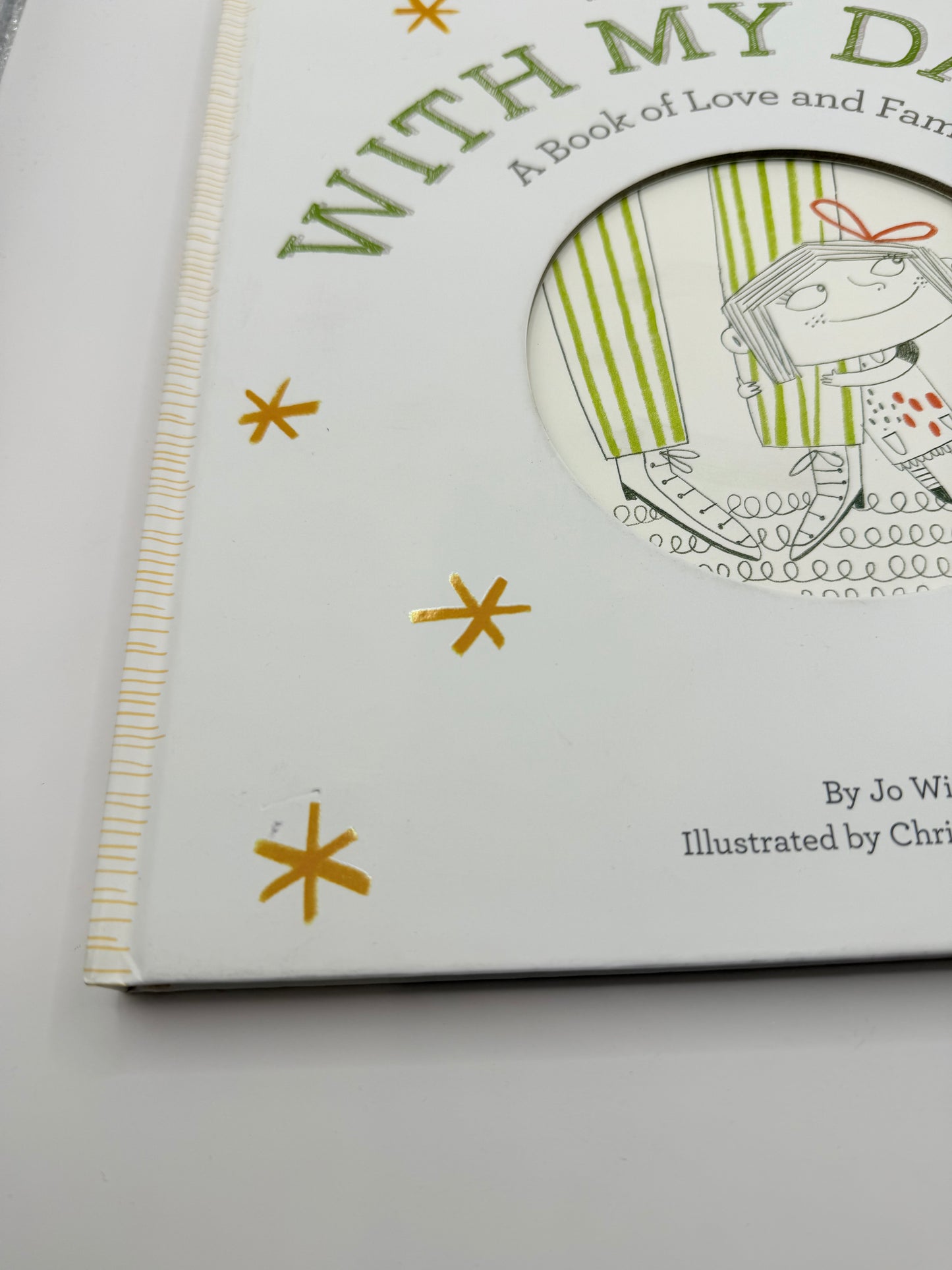 With my daddy: a book of love and family by jo witek | interactive picture book – brand new with minor marks - print