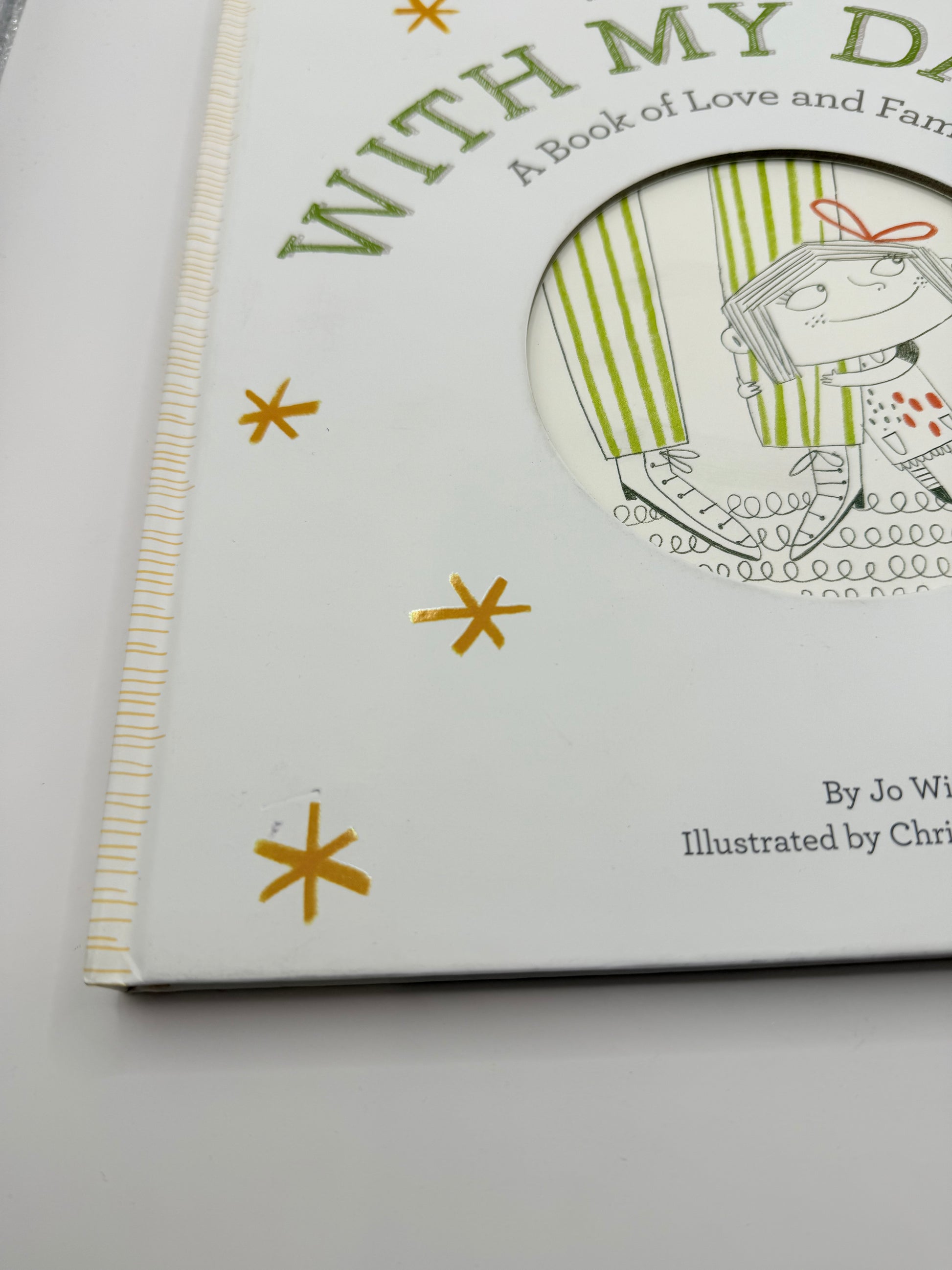 With my daddy: a book of love and family by jo witek | interactive picture book – brand new with minor marks - print