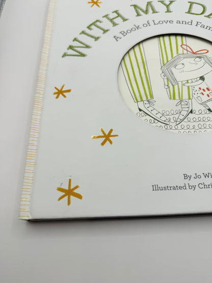 With my daddy: a book of love and family by jo witek | interactive picture book – brand new with minor marks - print