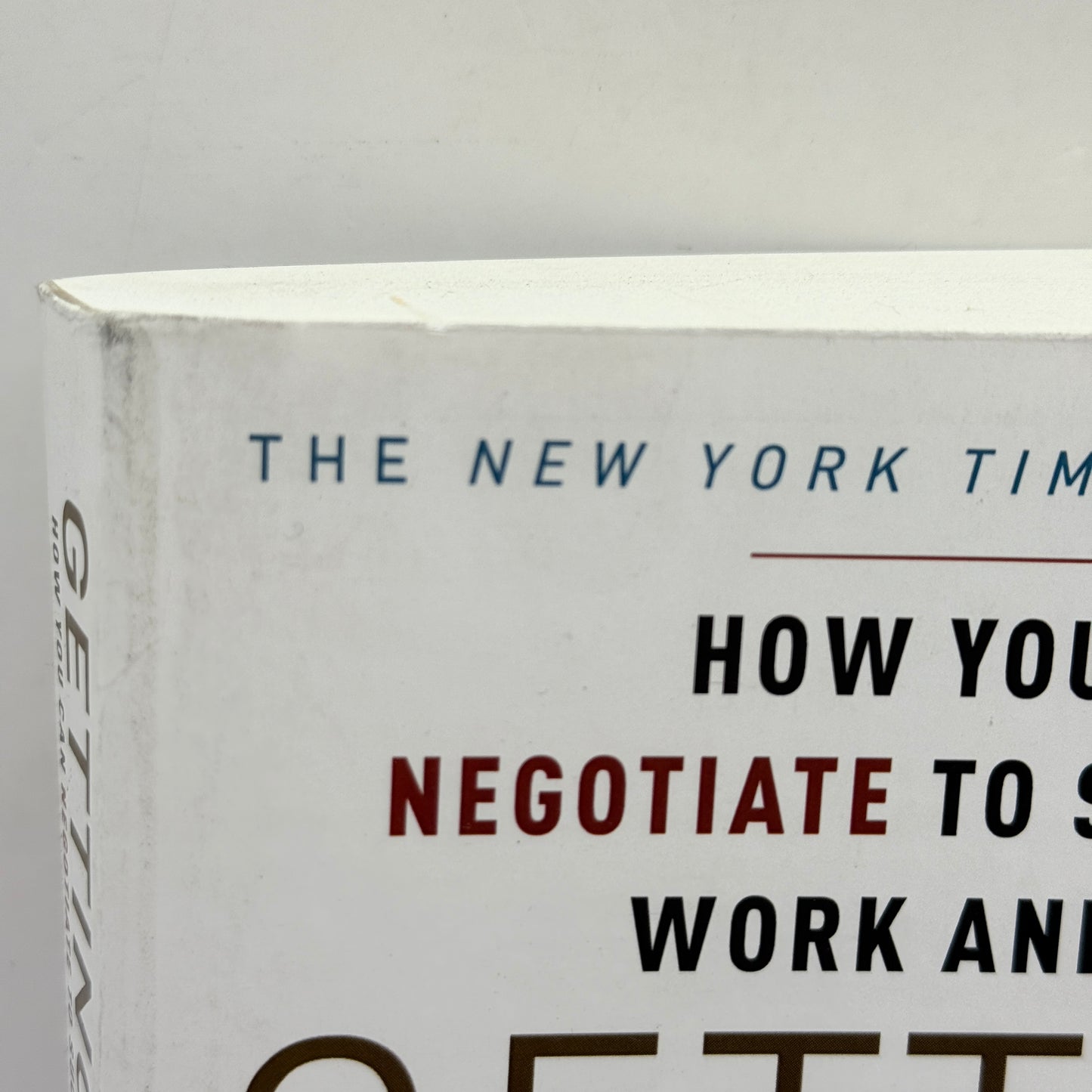 Getting More by Stuart Diamond