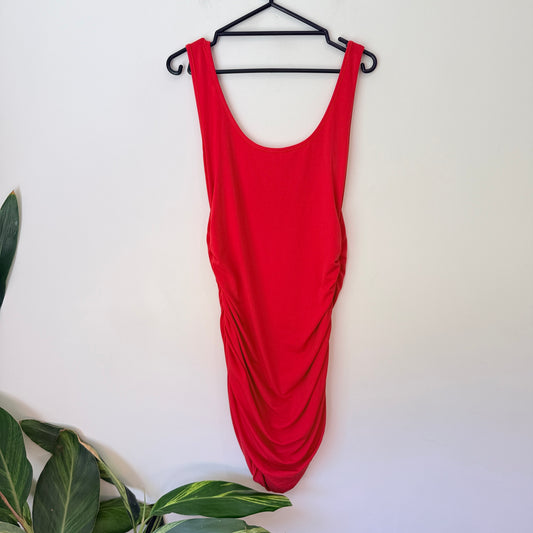 Supre Size M Sleeveless Red Dress