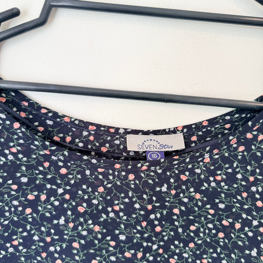 Seven Stars Size 16 Shift Dress