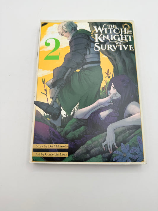 The witch and the knight will survive vol. 2 by story by dai chikamoto art by gonbe shinkawa - print books printed media