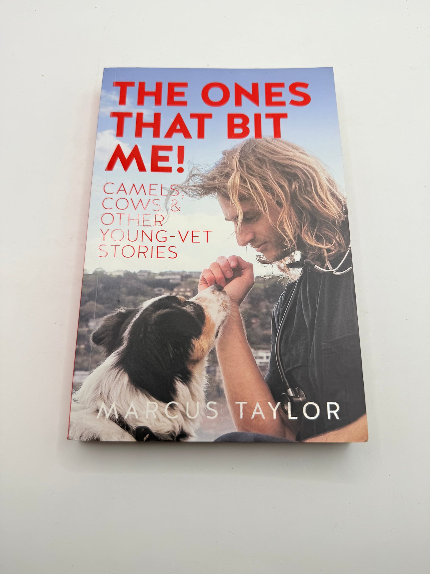 The ones that bit me!: camels cows & other young-vet stories by marcus taylor - print books printed media
