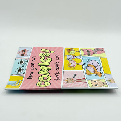 Draw Your Own Comics Blank Comic Book: Write and Draw Your Own Comics 100 Pages of Blank Comic Panel Layouts, 8.5 x 11 Notebook Panelbook