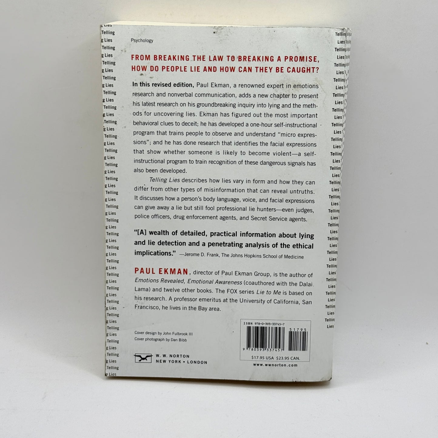 Telling Lies by Paul Ekman