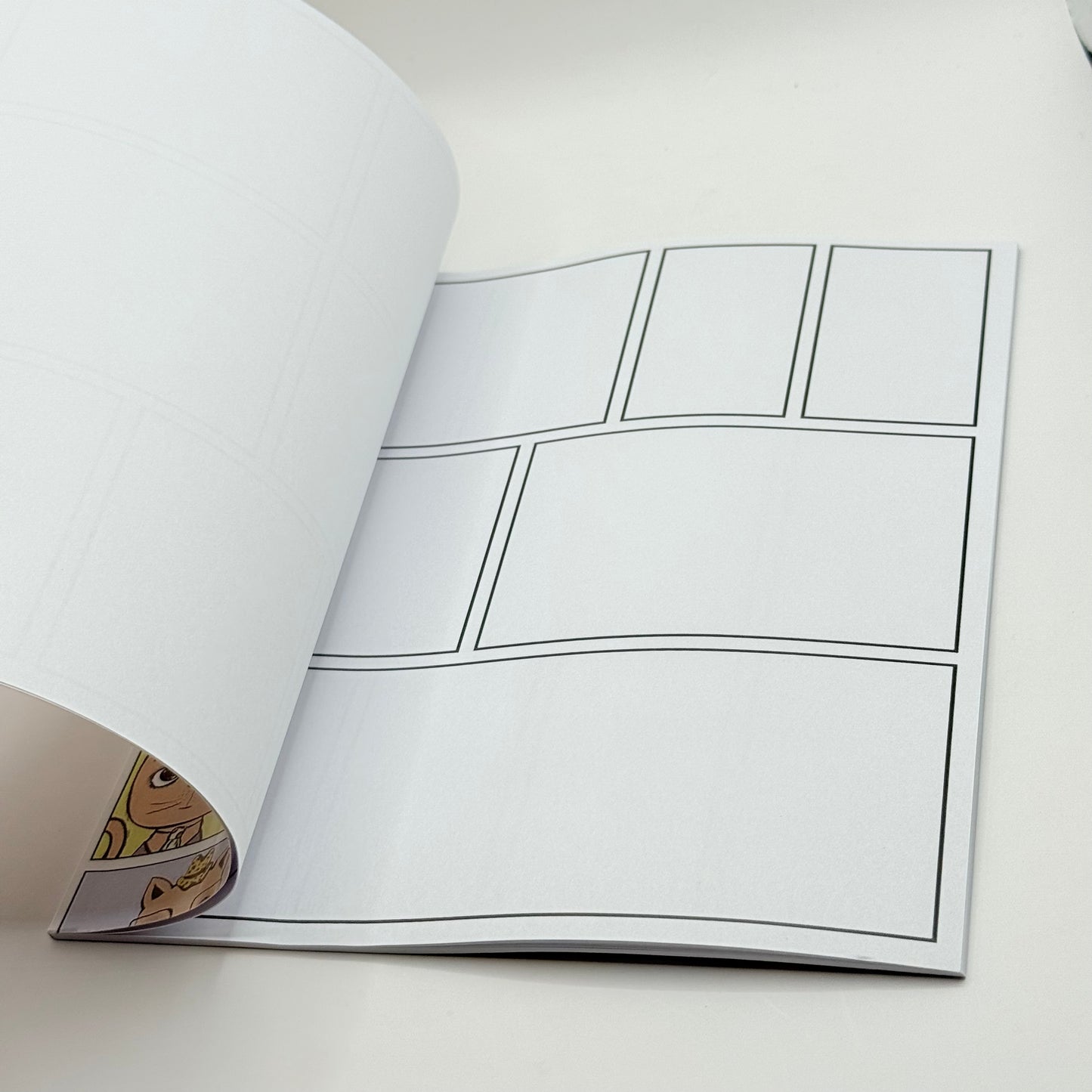 Draw Your Own Comics Blank Comic Book: Write and Draw Your Own Comics 100 Pages of Blank Comic Panel Layouts, 8.5 x 11 Notebook Panelbook