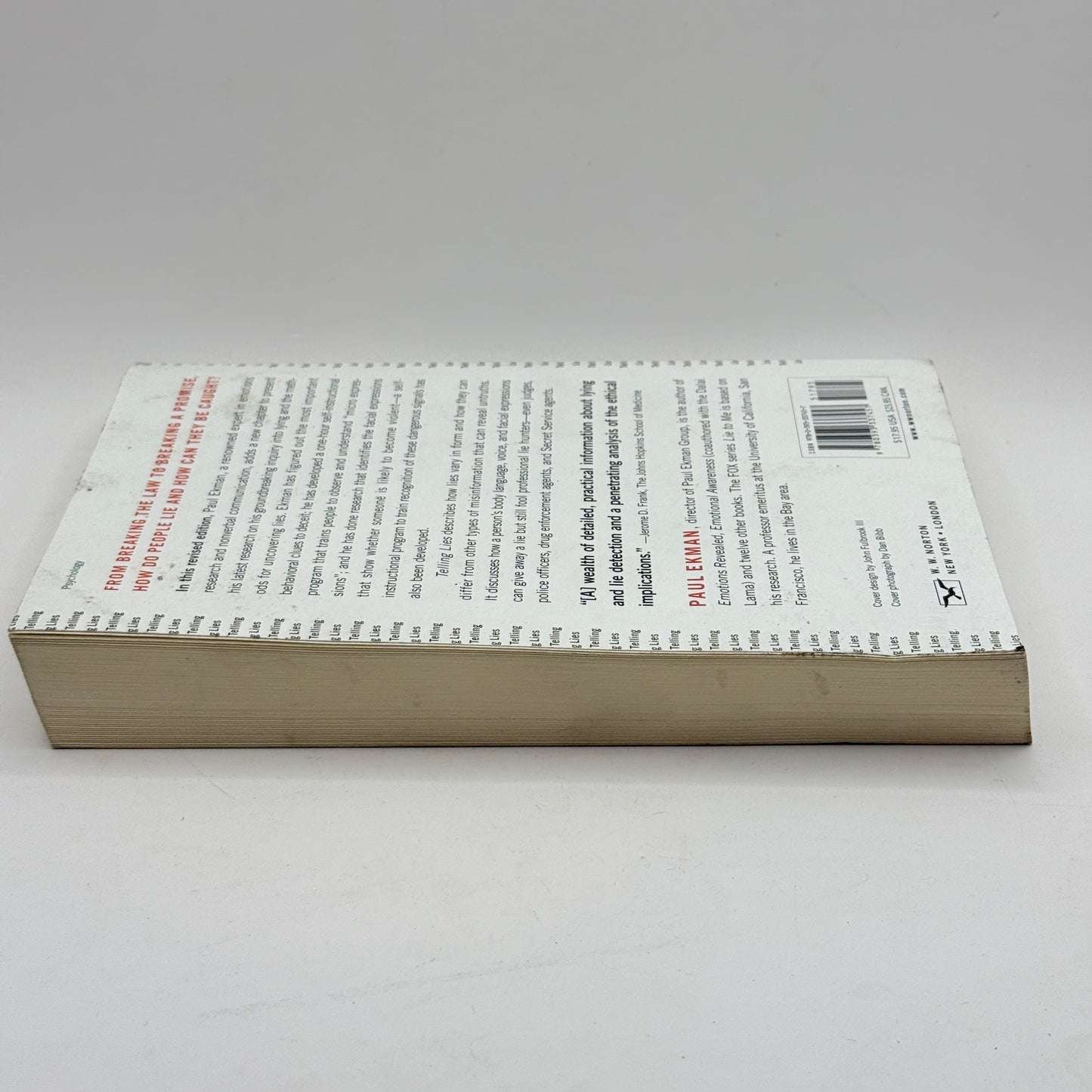 Telling Lies by Paul Ekman