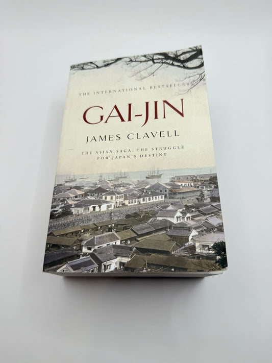 Gai-jin: the asian saga: the struggle for japan’s destiny by james clavell - print books printed media