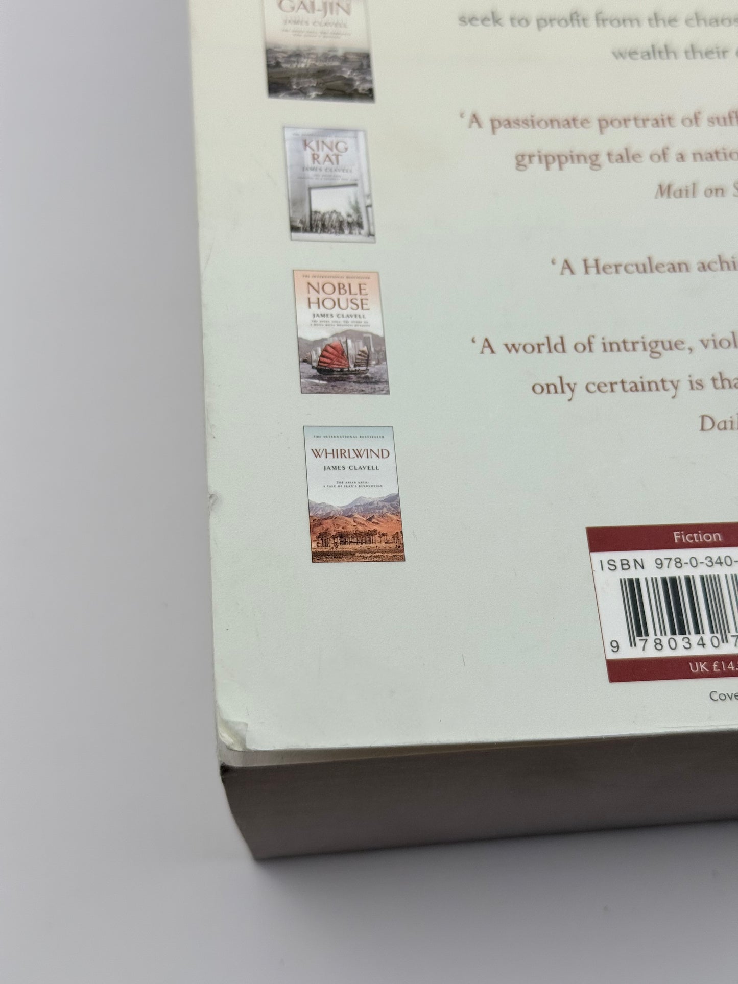 Gai-jin: the asian saga: the struggle for japan’s destiny by james clavell - print books printed media