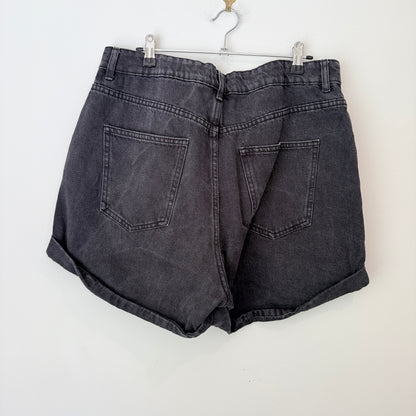 Cotton On Size 16 High-Waisted Denim Shorts