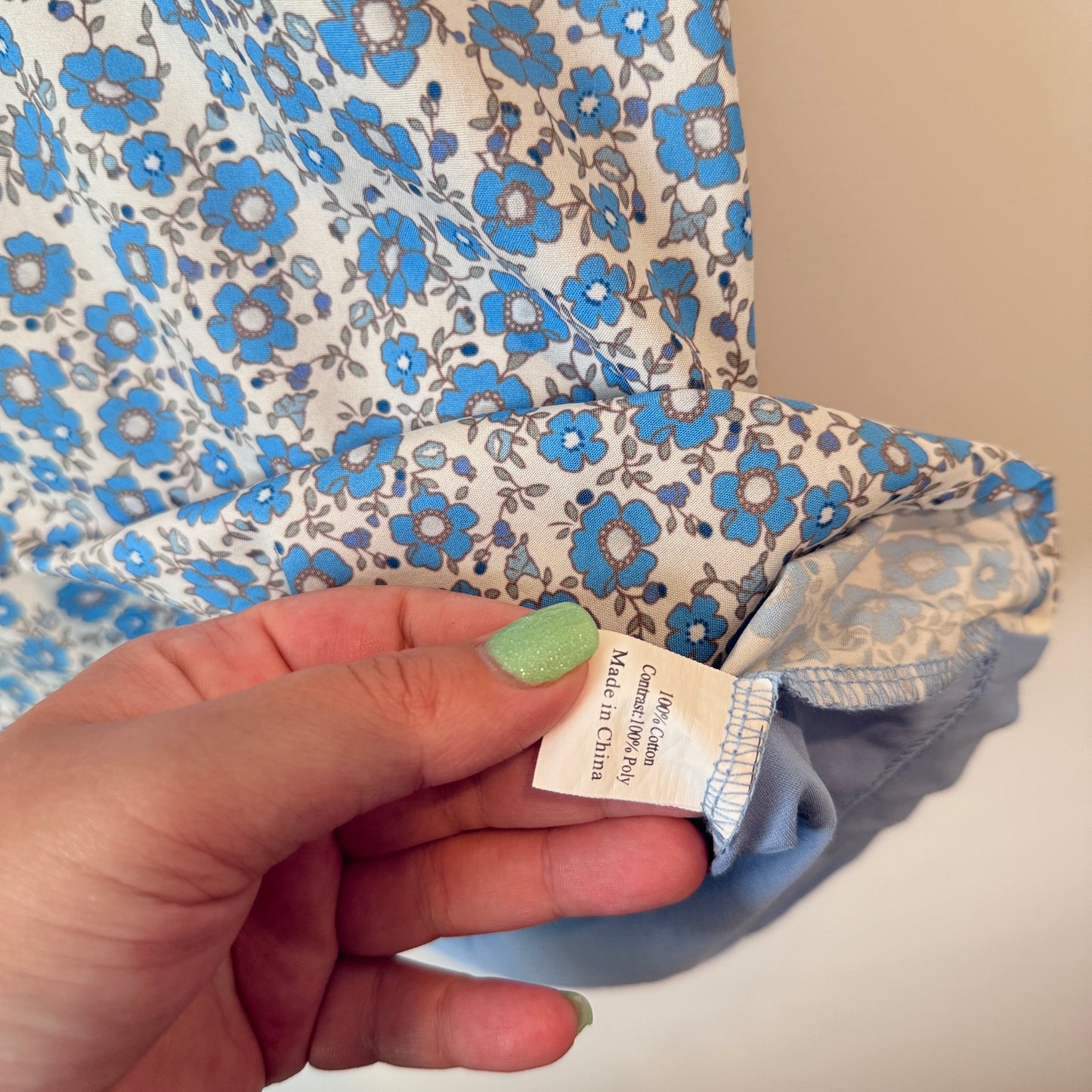 Ketz-Ke Size 10 Short Sleeve Floral Casual Tee