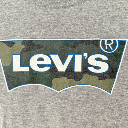 Levi's Kids Size 8–10Y Grey Printed T-Shirt