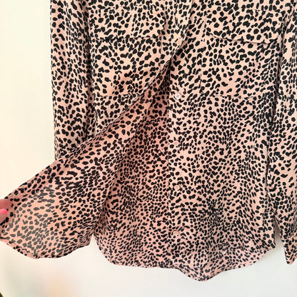 Equipment Femme Size XS Leopard Print Blouse *As New*