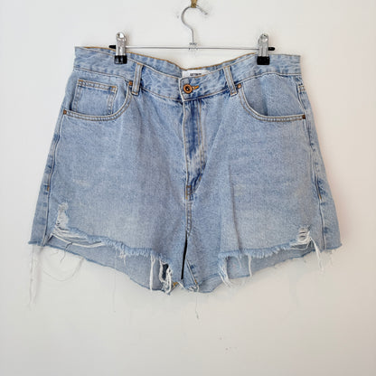 Cotton:On Size 16 High Rise Slim Shorts