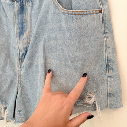 Cotton:On Size 16 High Rise Slim Shorts