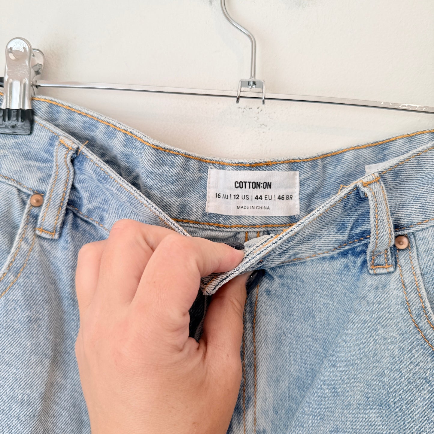 Cotton:On Size 16 High Rise Slim Shorts