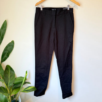 ASColour Size 8 Black Chino Trousers