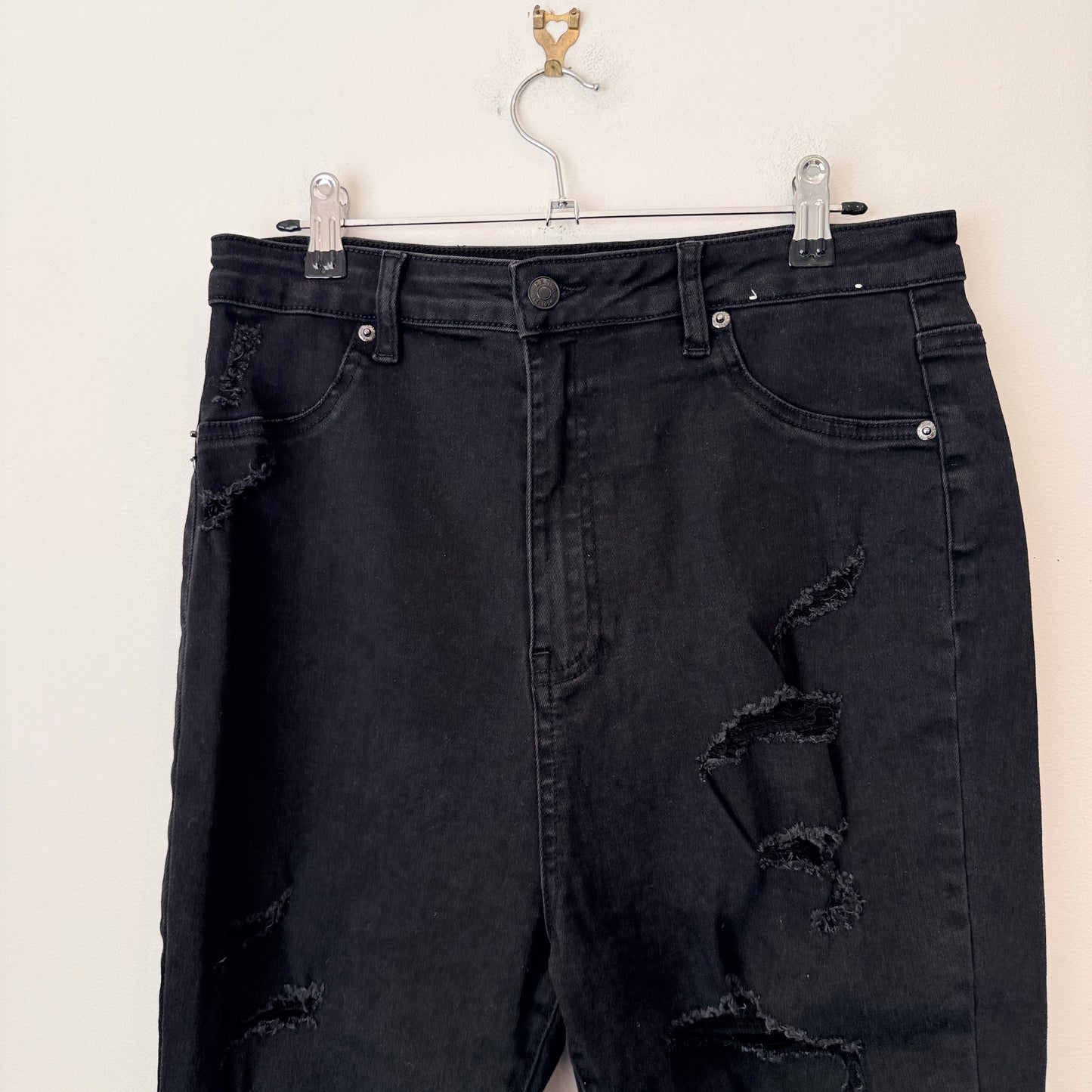 Glassons Size 14 Distressed Jeans