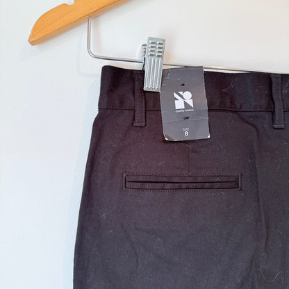 ASColour Size 8 Black Chino Trousers