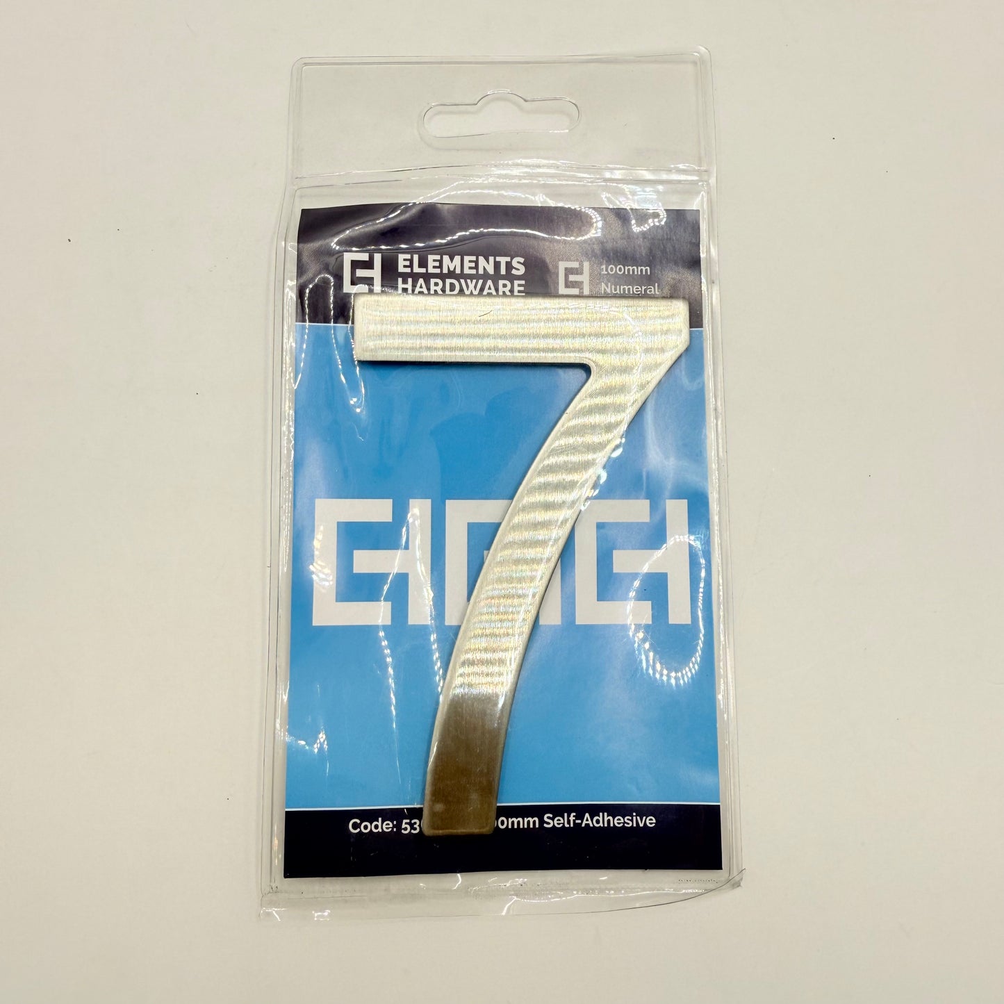 Elements Hardware Self-Adhesive Stainless Steel Letterbox Numerals