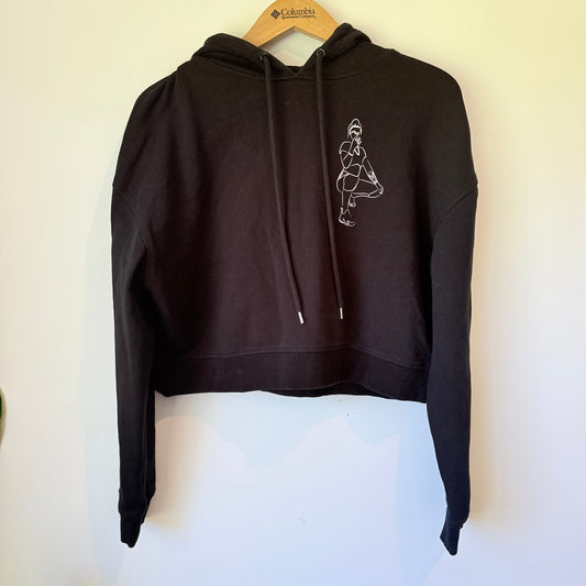 #TWERKITOUTNZ Size 6 Cropped Hoodie