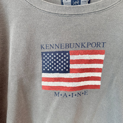 Lee Size XL Grey Crewneck Sweatshirt