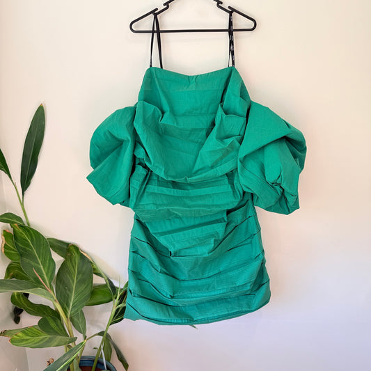 City Chic Size L | 20 Ruched Off-the-Shoulder Mini Dress