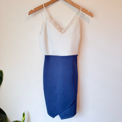 Bebebutterfly Size F (38cm U/Arm) Lace Trim Dress