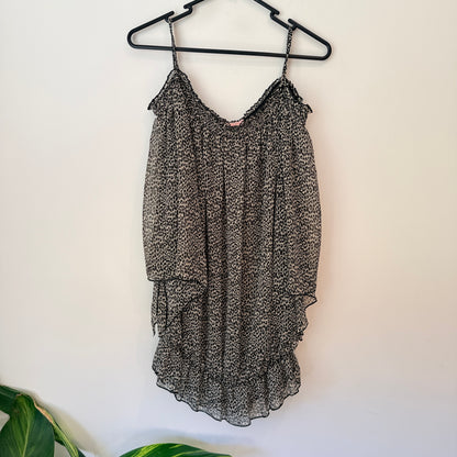 Fifilles Paris U/Arm to U/Arm 50cm Cold Shoulder Chiffon Top