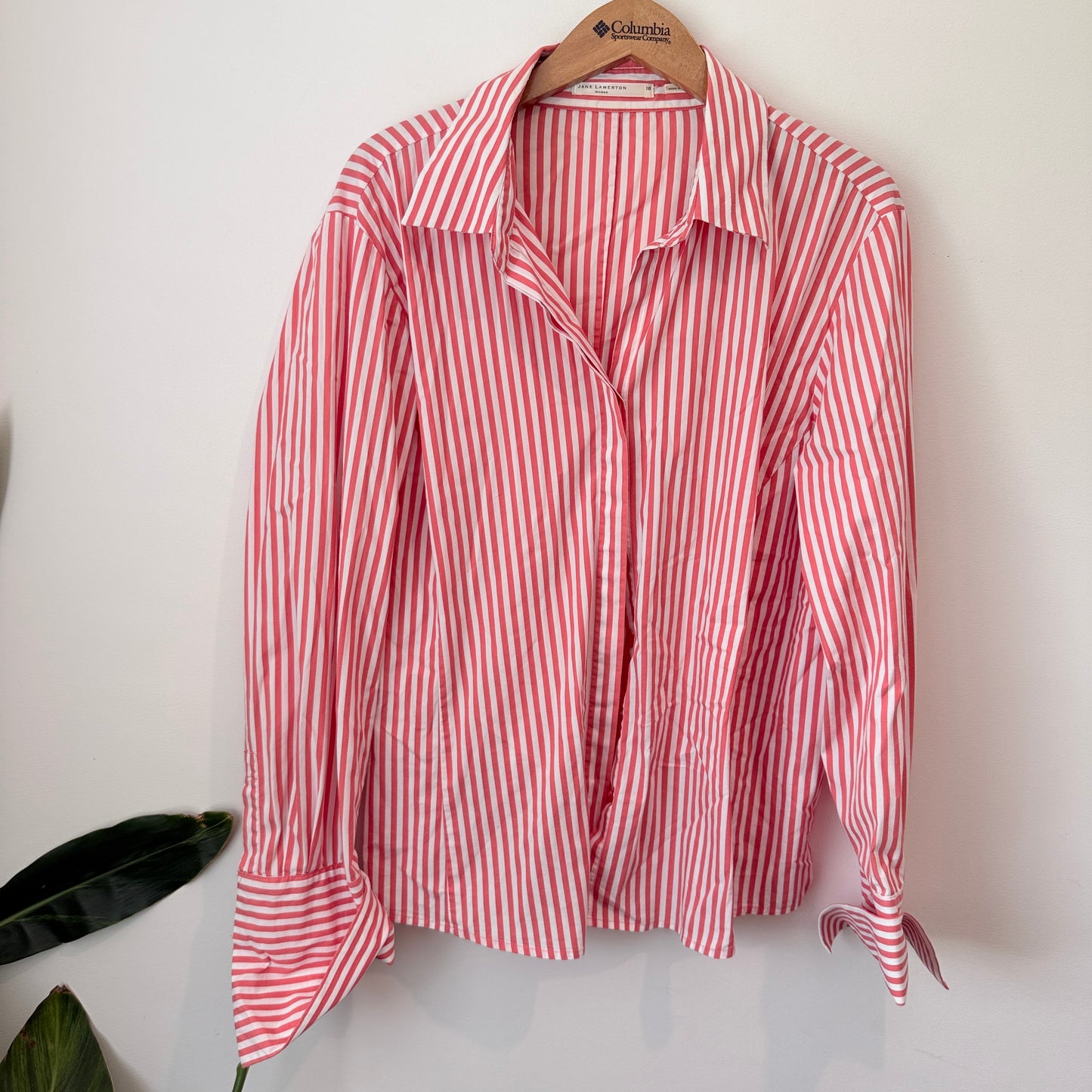 Jane Lamerton Size 18 (14-16 fit) Striped Long Sleeve Shirt