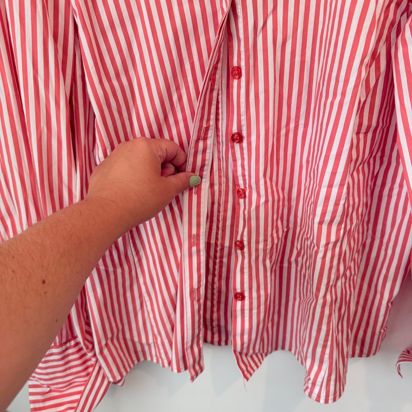 Jane Lamerton Size 18 (14-16 fit) Striped Long Sleeve Shirt