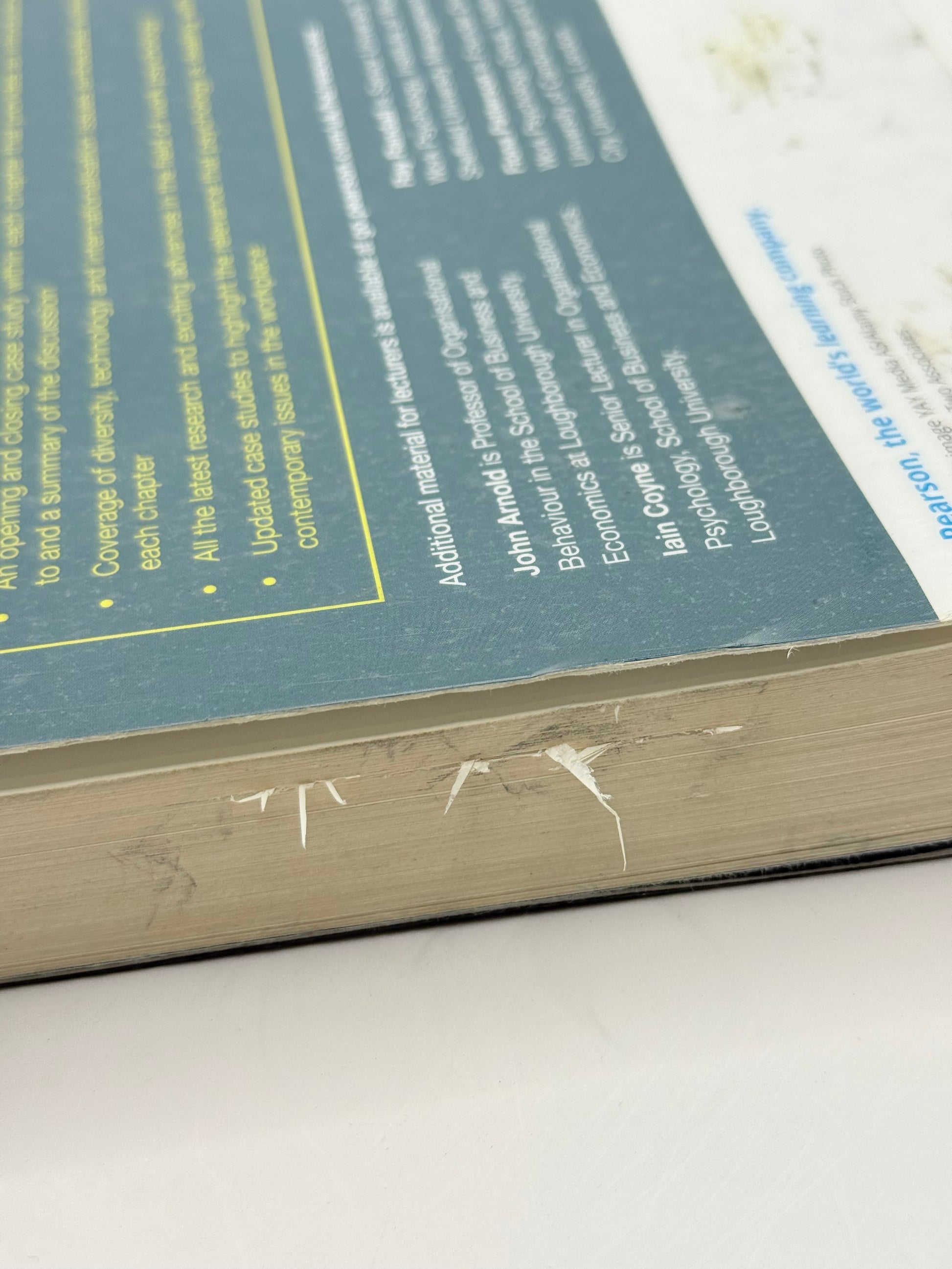 Work psychology: understanding human behaviour in the workplace (7th edition) by john arnold iain coyne ray randall