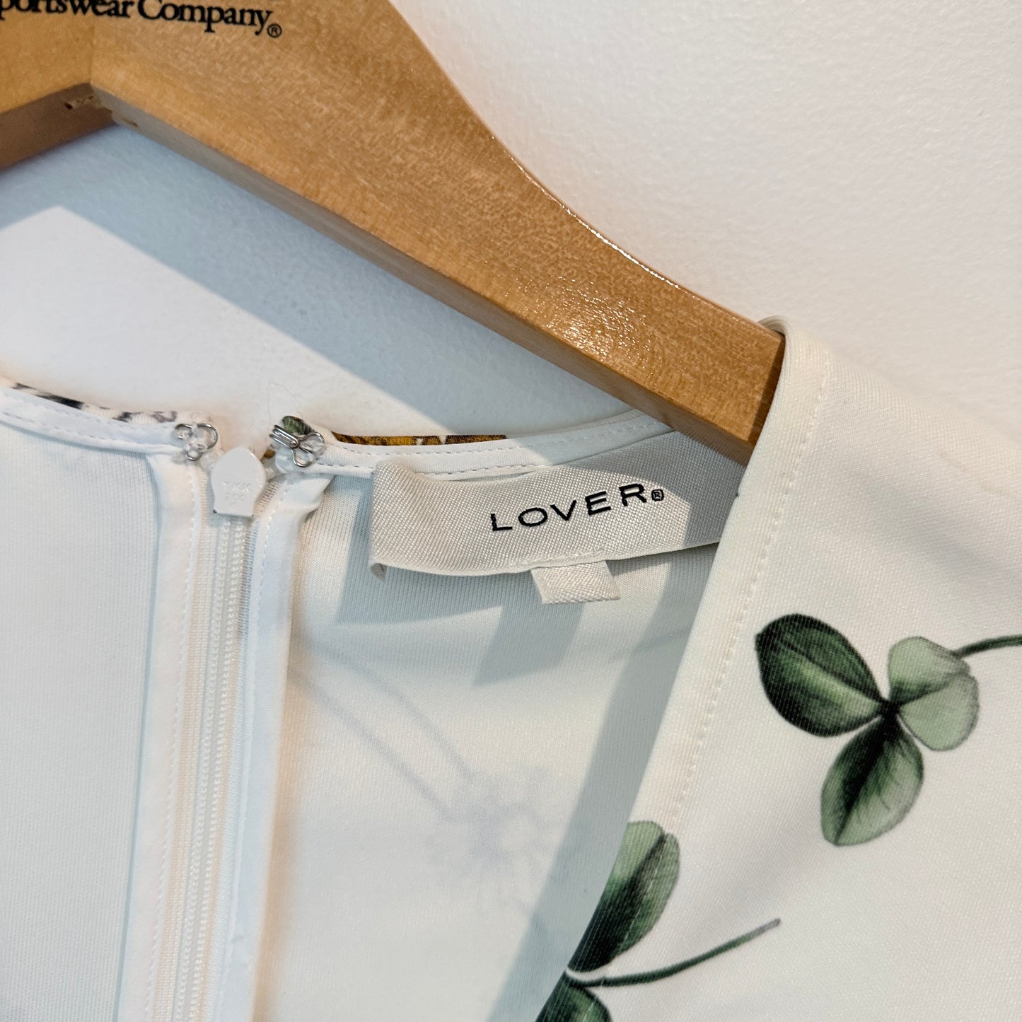 Lover Size 8 Elderflower Scuba Dress