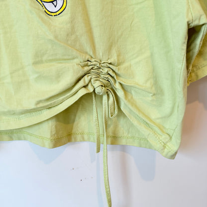 i Do Retro Mickey Donald Oversize Crop Tee - 58cm Underarm