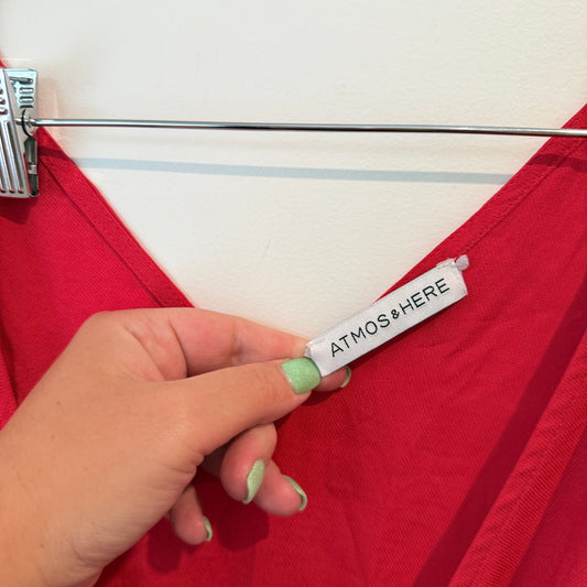 Atmos & Here Sleeveless Wrap Dress | U/Arm to U/Arm 56cm