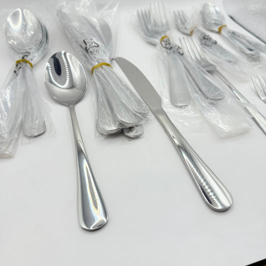 Stainless Steel 30pc Cutlery Set
