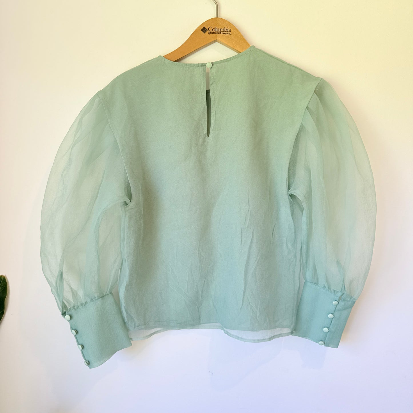 H & M Size 8 Balloon-Sleeved Top