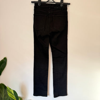 NEUW Size 6S Black Denim Jeans