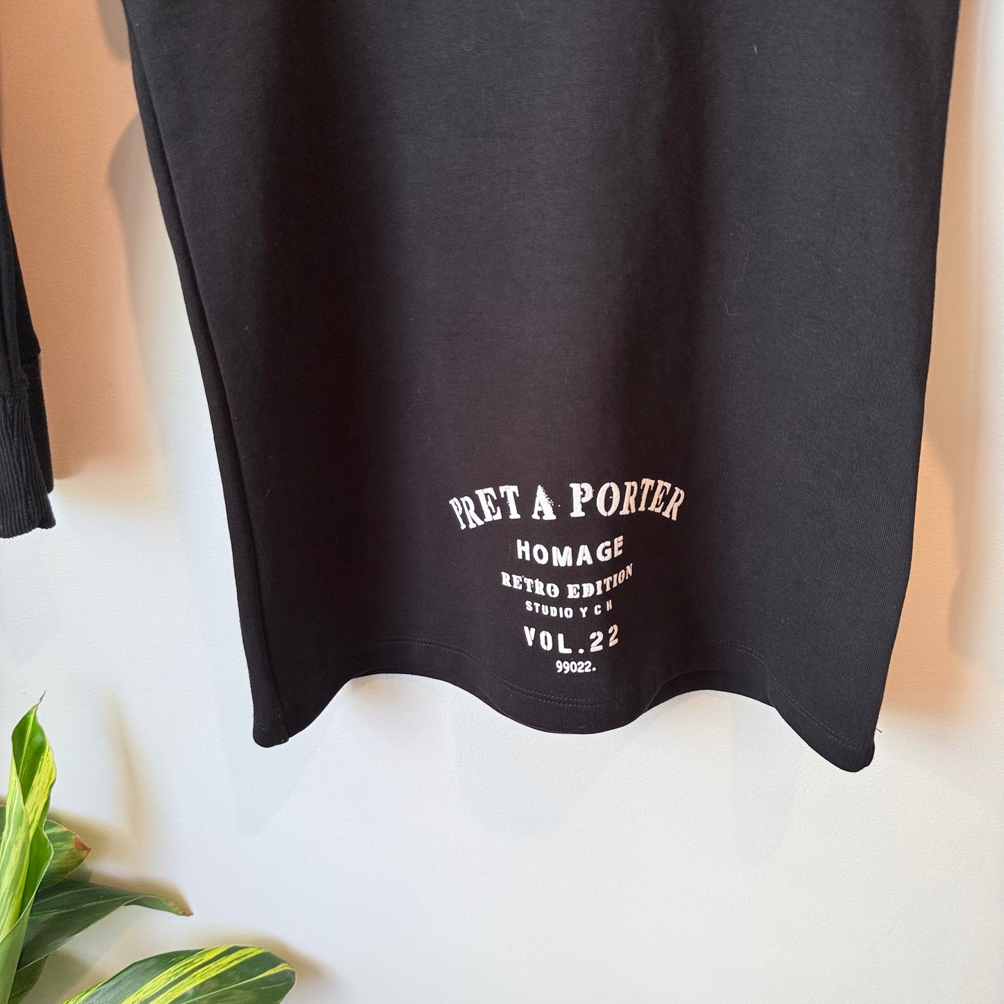 YCH Size S Cut Out Sides Sweatshirt Dress