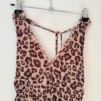 Romwe Size M | 10 Leopard Print Mini Dress