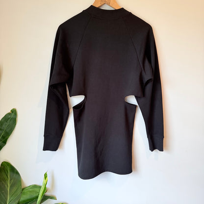 YCH Size S Cut Out Sides Sweatshirt Dress