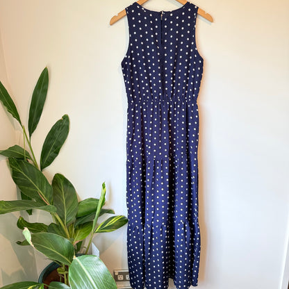 Shein Size M Polka Dot Maxi Dress