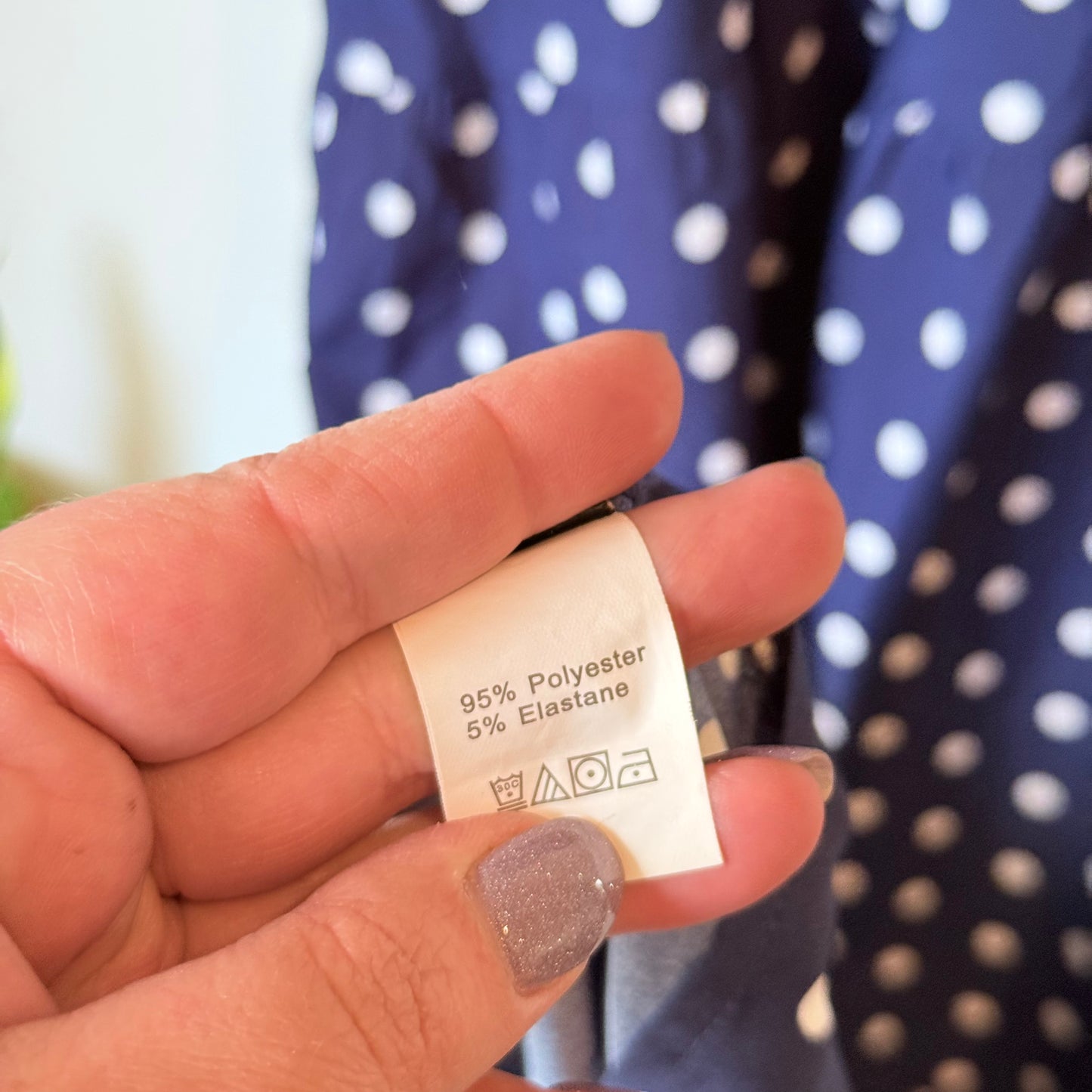 Shein Size M Polka Dot Maxi Dress